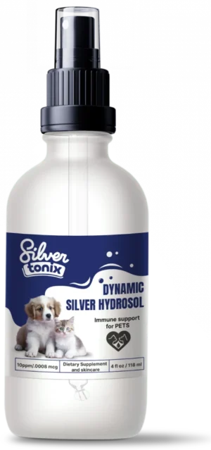 Dynamic <br> Silver Hydrosol – Pets - Spray